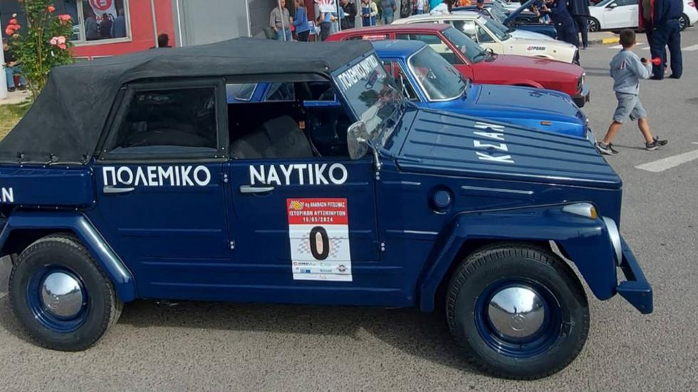 Στην ανάβαση Ριτσώνας το VW Type 181 του Πολεμικού Ναυτικού!